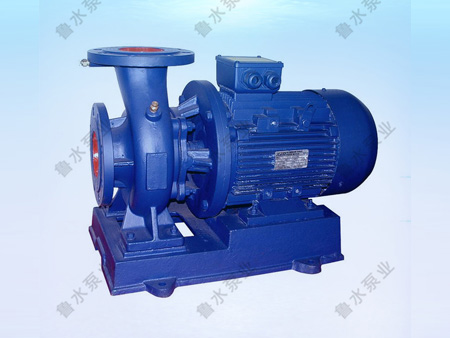 ISW型卧式(shi)管道泵(beng)